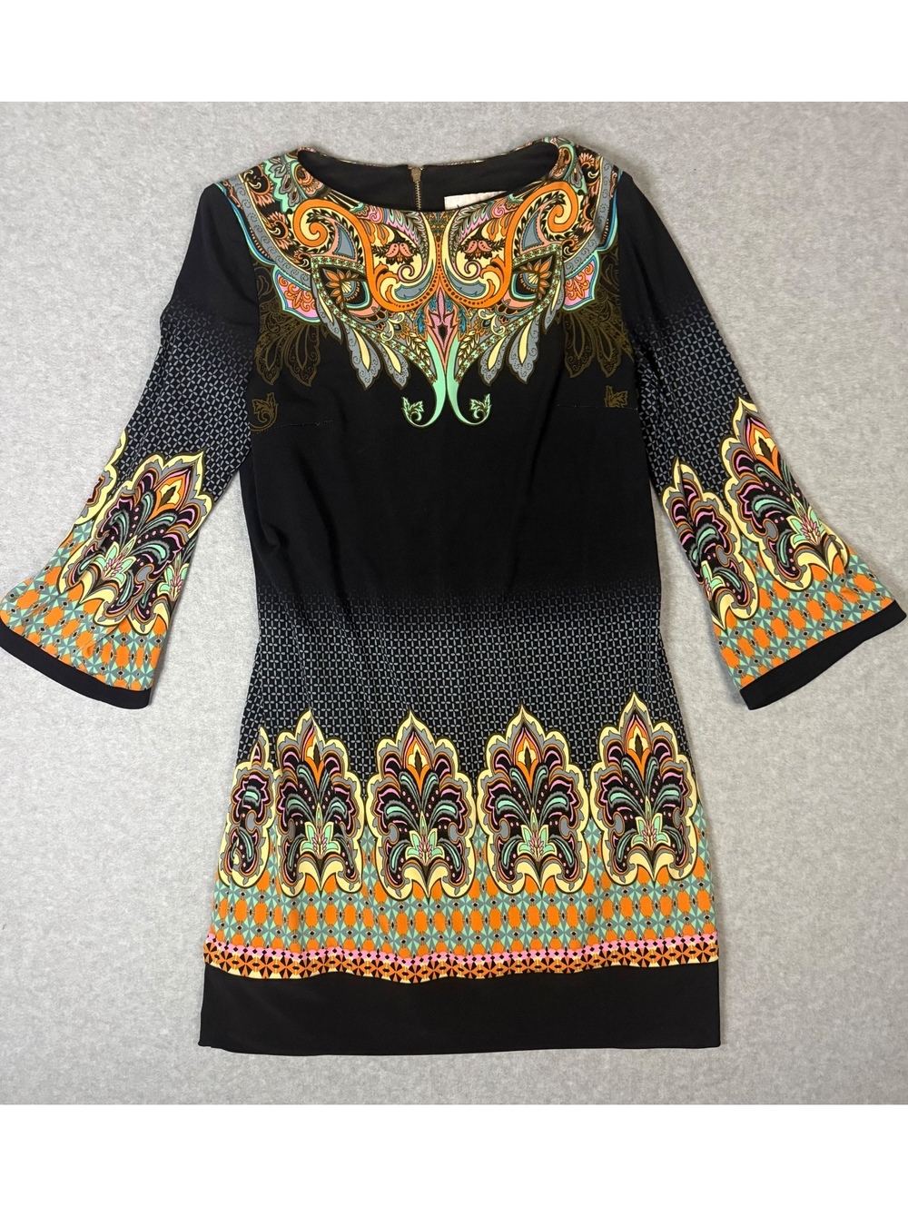 Vintage Joseph Ribkoff Long Sleeve Mini Dress Size 12